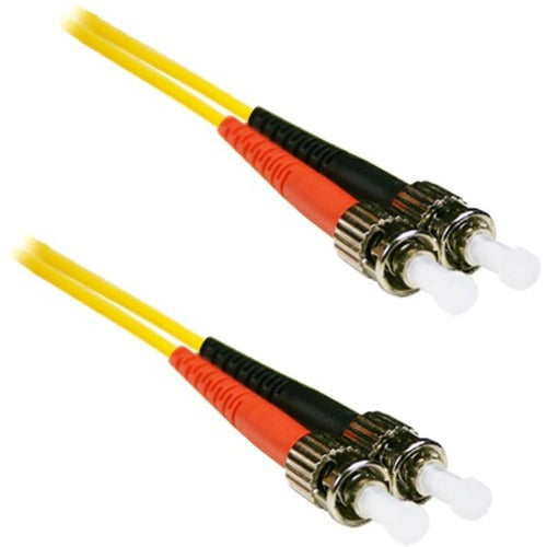 Enet 15M St/St Duplex Single-Mode 9/125 Os1 Or Better Yellow Fiber Patch Cable 15 Meter St-St Individually Tested