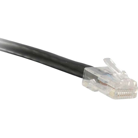 Enet Cat5E Black 10 Foot Non-Booted (No Boot) (Utp) High-Quality Network Patch Cable Rj45 To Rj45 - 10Ft C5E-Bk-Nb-10-Enc