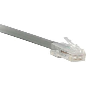 Enet Cat6 Gray 50 Foot Non-Booted (No Boot) (Utp) High-Quality Network Patch Cable Rj45 To Rj45 - 50Ft C6-Gy-Nb-50-Enc
