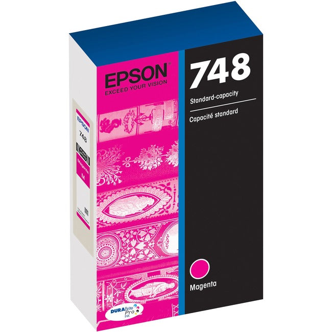 Epson Durabrite Pro 748 Original Ink Cartridge - Magenta