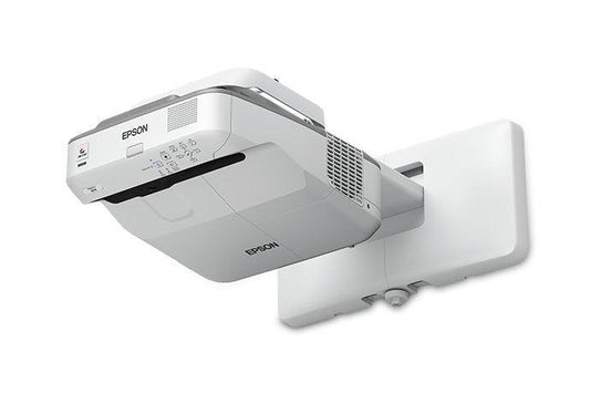 Epson Powerlite 685W Data Projector Wall-Mounted Projector 3500 Ansi Lumens 3Lcd Wxga (1280X800) Grey, White