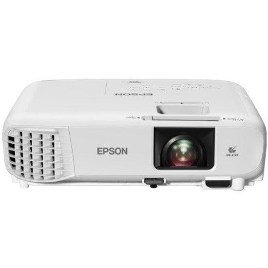Epson Powerlite W49 Data Projector Standard Throw Projector 3800 Ansi Lumens 3Lcd Wxga (1280X800) White