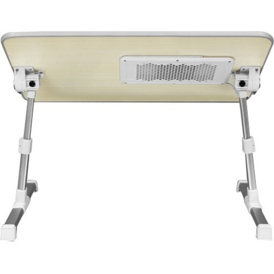 Ergonomic Laptop Cooling Table,Adjustable With Built-In Fan