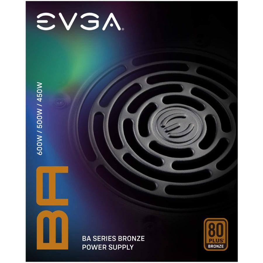 Evga 100-Ba-0500-K1 500 Ba, 80+ Bronze 500W, 3 Year Warranty, Power Supply