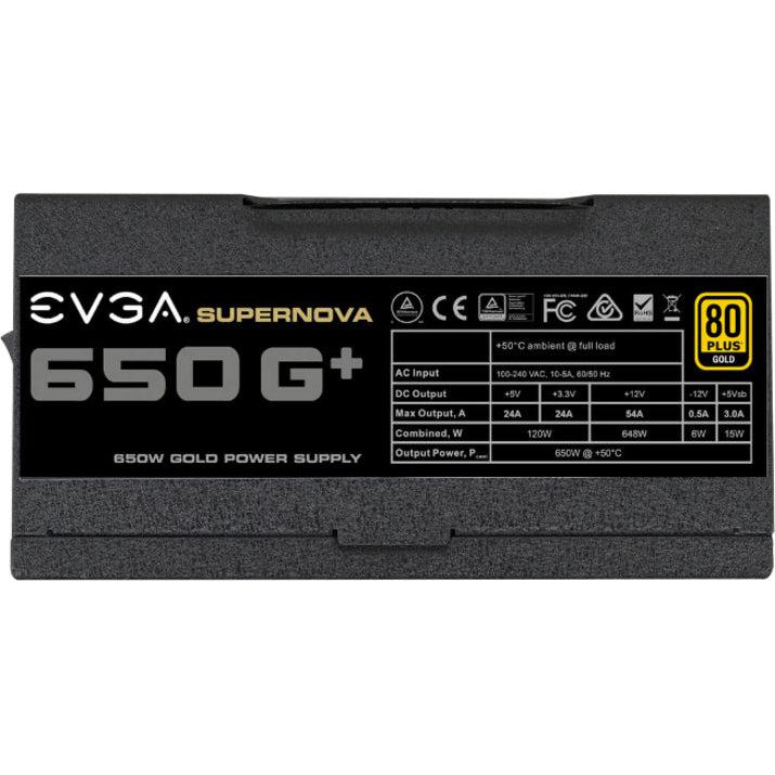 Evga Supernova 650 G1+ 120-Gp-0650-X1 650W 80 Plus Gold Atx12V & Eps12V Power Supply