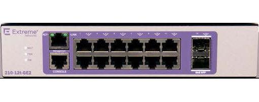 Extreme Networks 210-12T-Ge2 Managed L2 Gigabit Ethernet (10/100/1000) Bronze, Purple
