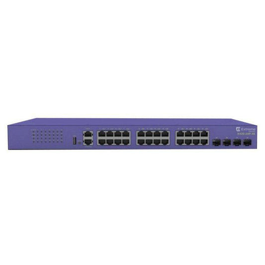 Extreme Networks Extremeswitching X435 Managed Gigabit Ethernet (10/100/1000) Power Over Ethernet (Poe) Violet