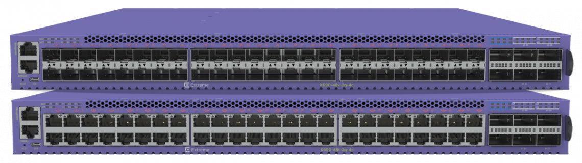 Extreme Networks X690-48T-2Q-4C L2/L3 10G Ethernet (100/1000/10000) Black