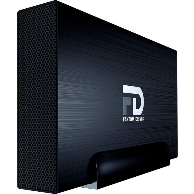 Fantom Drives 8Tb External Hard Drive - Gforce 3 - Usb 3, Aluminum, Black, Gf3B8000U