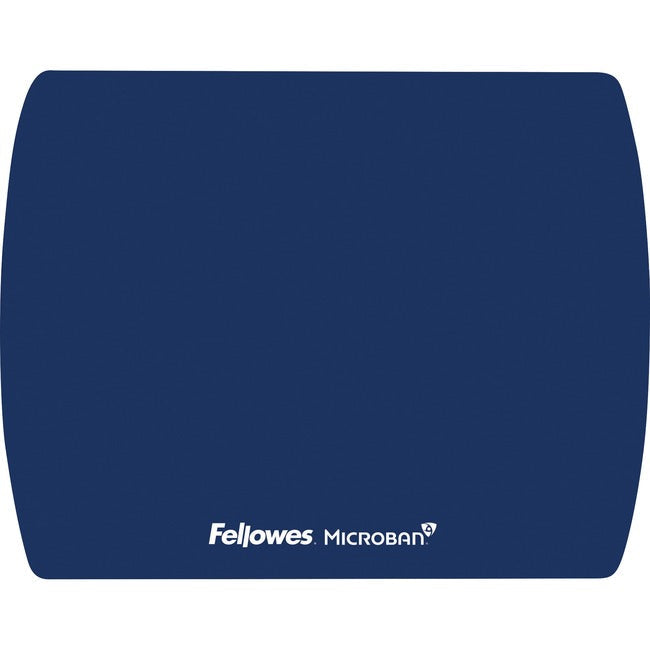 Fellowes Microban&Reg; Ultra Thin Mouse Pad - Blue