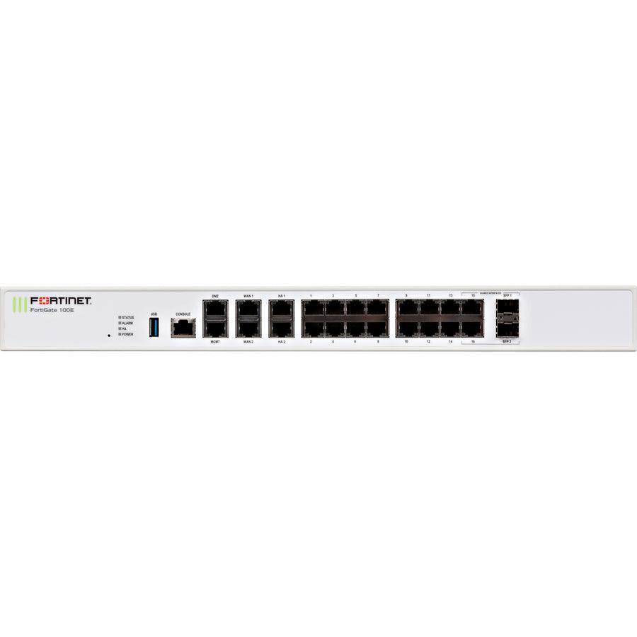FG-100E-LENC Fortinet 20 X Ge Rj45 Ports (Including 2 X Wan Ports, 1 X ...