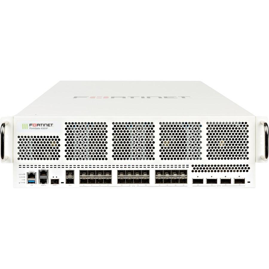 Fortinet 4 X 100/40Ge Qsfp28 Slots, 24 X 25/10Ge Sfp+ Slots, 2 X 1Ge Rj45 Management Ports, 2X Fg-6301F-Dc