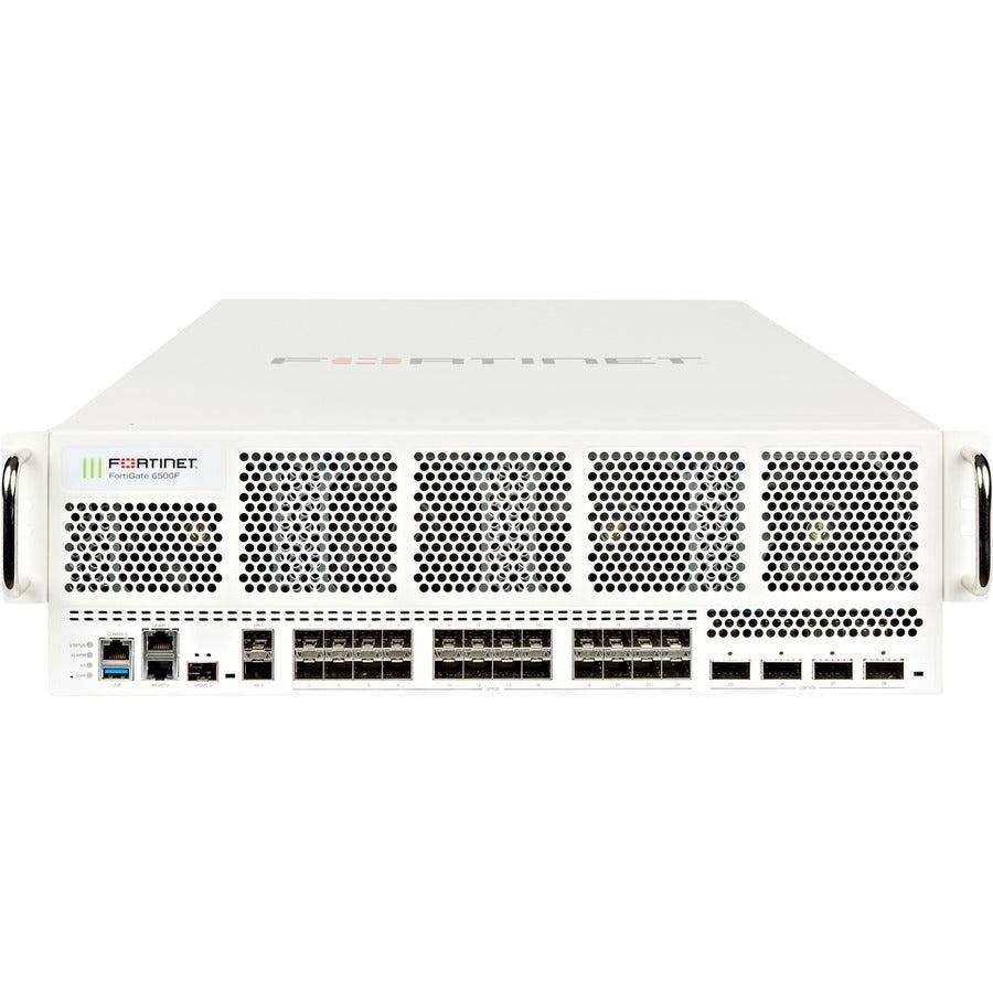 Fortinet 4 X 100/40Ge Qsfp28 Slots, 24 X 25/10Ge Sfp+ Slots, 2 X 1Ge Rj45 Management Ports, 2X Fg-6500F-Dc