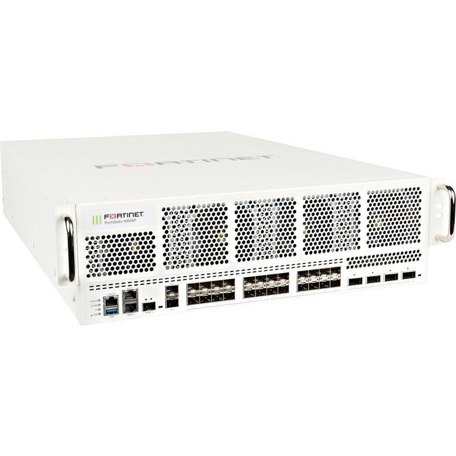 Fortinet 4 X 100/40Ge Qsfp28 Slots, 24 X 25/10Ge Sfp+ Slots, 2 X 1Ge Rj45 Management Ports, 2X Fg-6500F-Dc