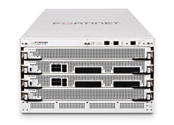 Fortinet 6U 4-Slot Chassis With 2X Fpm-7620E Processor Modules, 2X Fim-79Xxe-C Specified At Fg-7040E-8