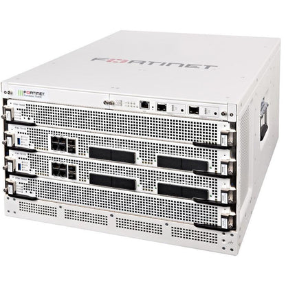 Fortinet 6U 4-Slot Chassis With 2X Fpm-7630E Processor Modules, 2X Fim-79Xxe-C Specified At Fg-7040E-9