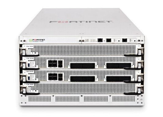 Fortinet 6U 4-Slot Chassis With 2X Fpm-7630E Processor Modules, 2X Fim-79Xxe-C Specified At Fg-7040E-9-Dc