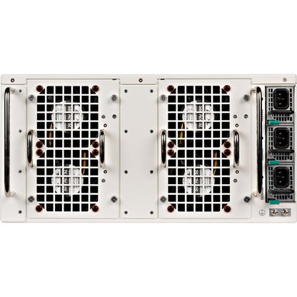 Fortinet 6X 100Ge Qsfp28 Slots And 16X 10Ge Sfp+ Slots, 2 X Ge Rj45 Management Ports, Spu Np6 And Cp9 Hardware Accelerated, And 3 Ac Power Supplies