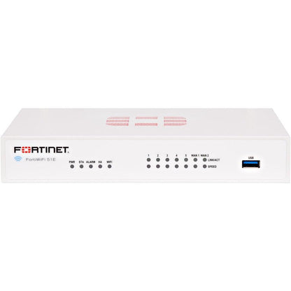 Fortinet 7 X Ge Rj45 Ports (Including 2 X Wan Port, 5 X Switch Ports), Wireless (802.11A/B/G/N), Fwf-51E-I