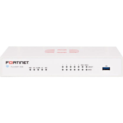 Fortinet 7 X Ge Rj45 Ports (Including 2 X Wan Port, 5 X Switch Ports), Wireless (802.11A/B/G/N) No Fwf-50E-I