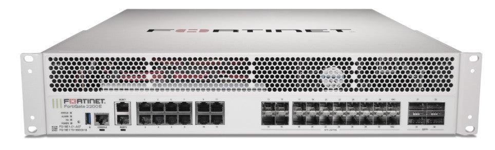 Fortinet Fortigate-2200E Hardware Plus 1 Year 24X7 Forticare And Fortiguard Unified Threat Protection (Utp)
