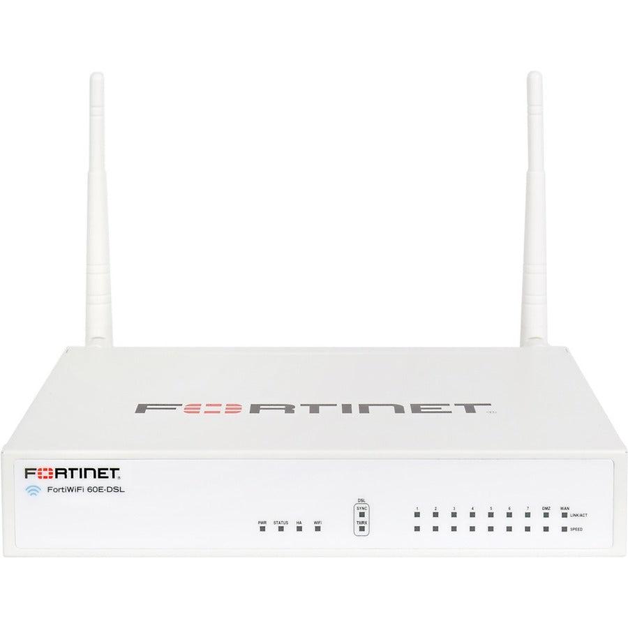 Fortinet Fortiwifi-60E-Dsl Hardware Plus 1 Year 24X7 Forticare And Fortiguard Enterprise Protection