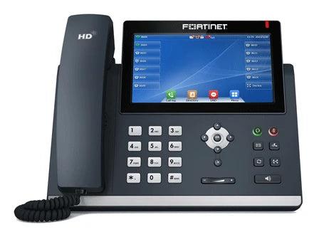 Fortinet Ip Phone With A 7-Inch Color Touch Screen, 29 Programmable Keys, Poe And 10/100/1000 Lan And Pc Connections