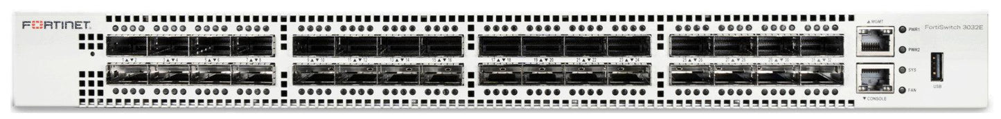 Fortinet Layer 2/3 Fortigate Switch Controller Compatible Switch With 32 X 100 Ge Qsfp28, Dual Ac Power Supplies