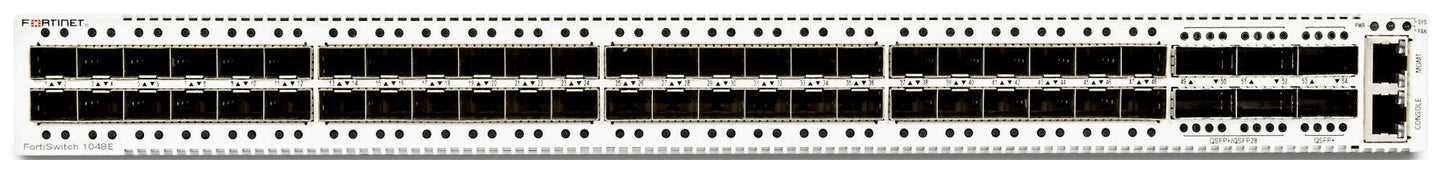 Fortinet Layer 2/3 Fortigate Switch Controller Compatible Switch With 48 X Ge/10Ge Sfp/Sfp+ Slots