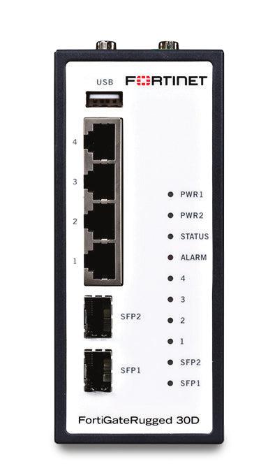 Fortinet Ruggedized, 4 X Ge Rj45 Ports, 2 X Ge Sfp Slots, 2X Db9 Serial.