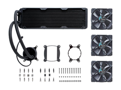 Fractal Design Celsius S36 Blackout 360Mm Silent High Performance Slim Expandable All-In-One Cpu Liquid / Water Cooler