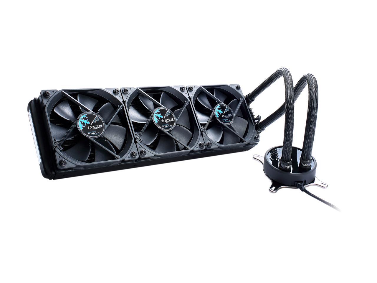 Fractal Design Celsius S36 Blackout 360Mm Silent High Performance Slim Expandable All-In-One Cpu Liquid / Water Cooler