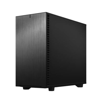 Fractal Design Define 7 Black Tg Dark Tint /Brushed Aluminum/Steel E-Atx Silent Modular Dark Tinted Tempered Glass Window Mid Tower Computer Case