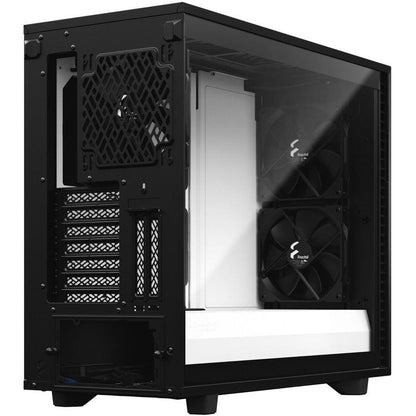 Fractal Design Define 7 Black/White Tg Clear Tint /Brushed Aluminum/Steel E-Atx Silent Modular Tempered Glass Window Mid Tower Computer Case