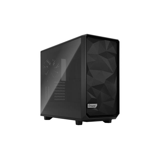 Fractal Design Fd-C-Mes2A-02 Meshify 2 Black Atx Flexible Dark Tinted Tempered Glass Window Mid Tower Computer Case (Black)