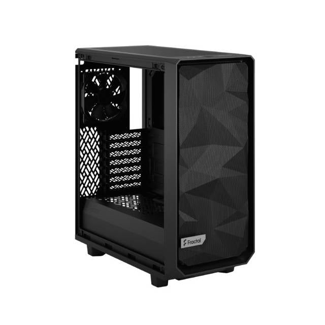 Fractal Design Fd-C-Mes2C-01 Meshify 2 Compact Black Solid Atx Mid Tower Computer Case (Black)