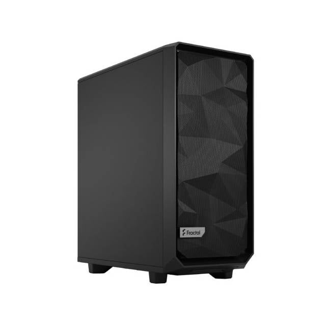 Fractal Design Fd-C-Mes2C-01 Meshify 2 Compact Black Solid Atx Mid Tower Computer Case (Black)