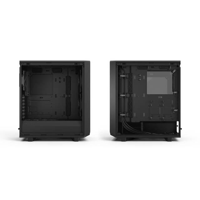 Fractal Design Fd-C-Mes2C-02 Meshify 2 Compact Dark Tempered Glass Atx Mid Tower Computer Case (Black)