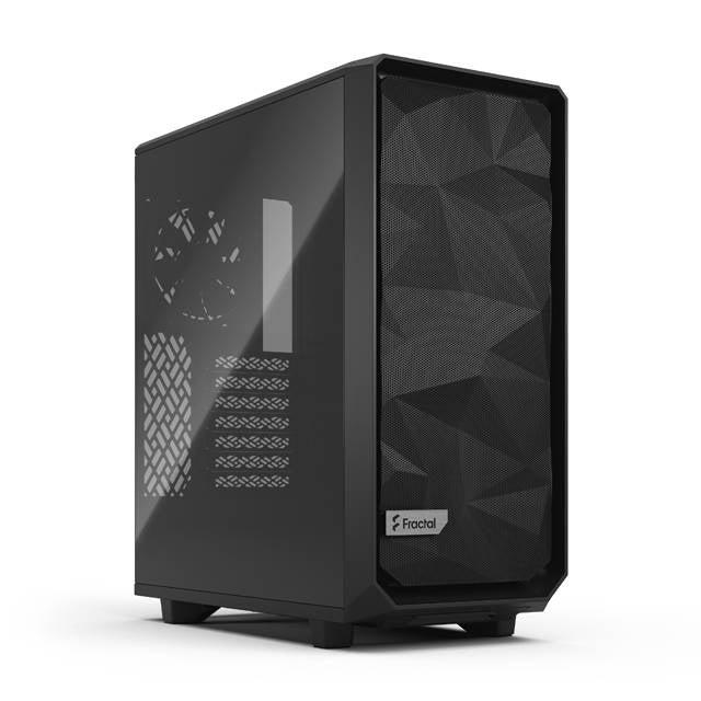 Fractal Design Fd-C-Mes2C-02 Meshify 2 Compact Dark Tempered Glass Atx Mid Tower Computer Case (Black)