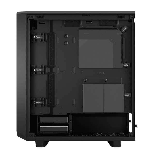 Fractal Design Fd-C-Mes2C-03 Meshify 2 Compact Black Light Tempered Glass Tint Atx Mid Tower Computer Case (Black)