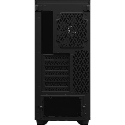 Fractal Design Fd-C-Def7C-03 Define 7 Compact Black Brushed Aluminum/Steel Atx Compact Silent Tempered Glass Window Mid Tower Computer Case