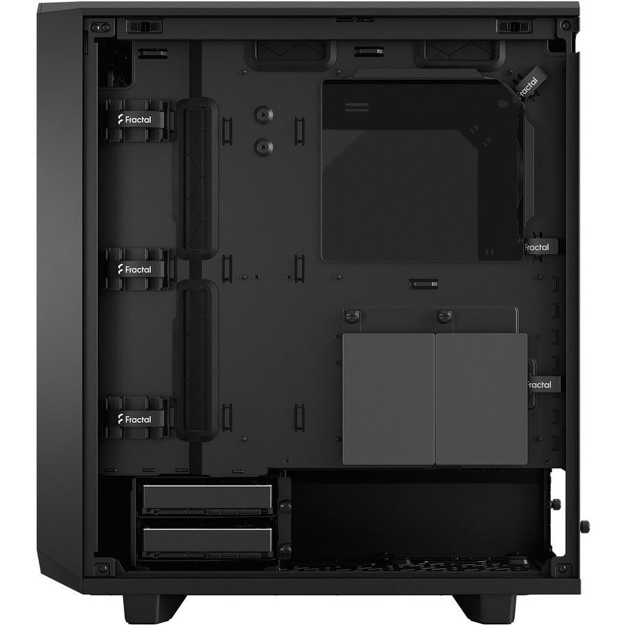 Fractal Design Fd-C-Mes2C-01 Meshify 2 Compact Black Solid Atx Mid Tower Computer Case (Black)