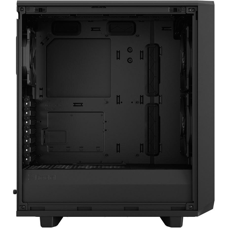 Fractal Design Fd-C-Mes2C-02 Meshify 2 Compact Dark Tempered Glass Atx Mid Tower Computer Case (Black)