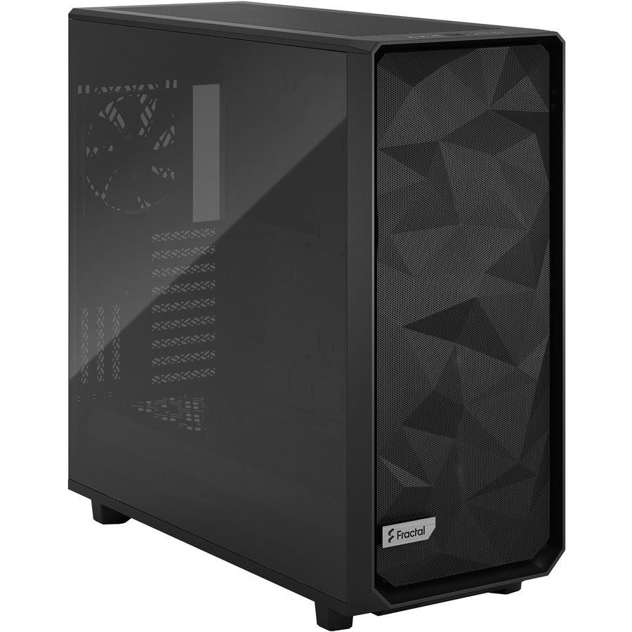 Fractal Design Fd-C-Mes2X-01 Meshify 2 Xl Black Atx Flexible Dark Tinted Tempered Glass Window Full Tower Computer Case (Black)