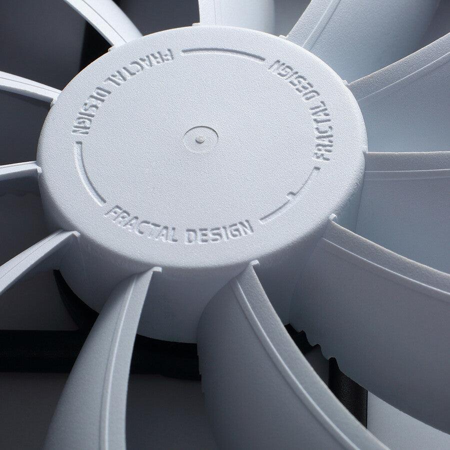 Fractal Design Fd-Fan-Vent-Hf14-Wt Venturi Hf-14 140Mm High Airflow Fluid Dynamic Bearing White Computer Case Fan