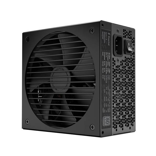 Fractal Design Ion+ 2 660W 80 Plus Platinum Certified 660W Full Modular Atx Power Supply/ Fd-P-Ia2P-660-Us