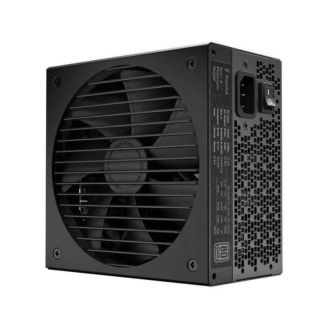 Fractal Design Ion+ 2 760W 80 Plus Platinum Certified 760W Full Modular Atx Power Supply/ Fd-P-Ia2P-760-Us