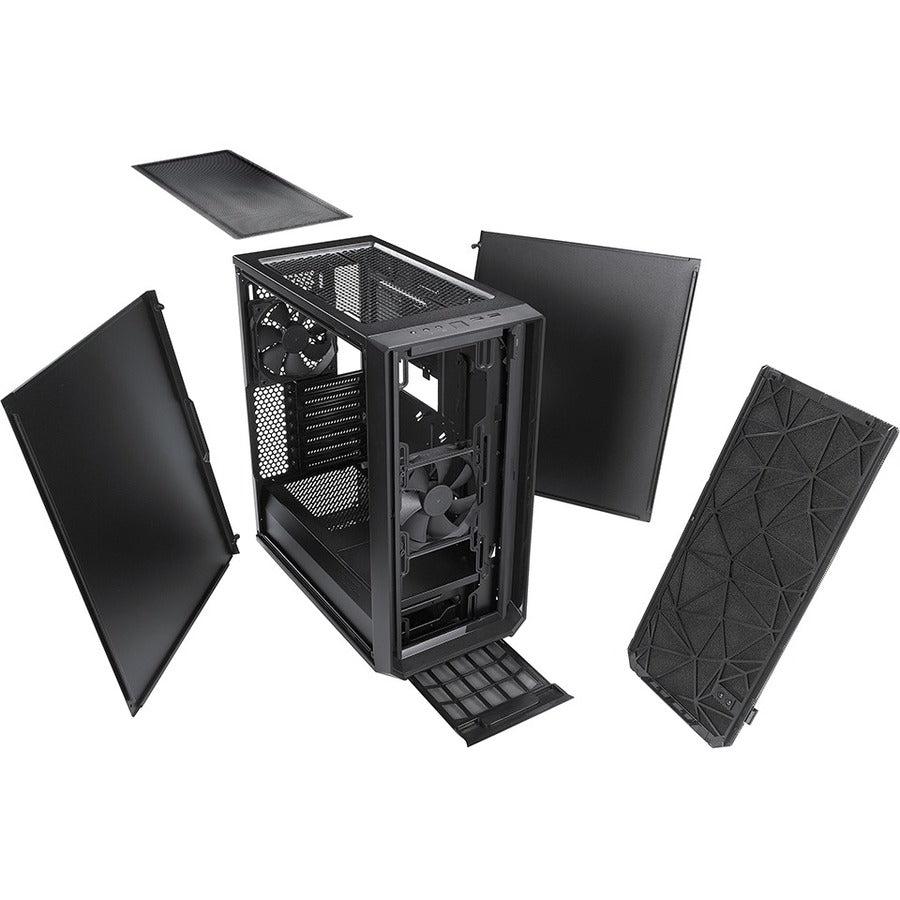 Fractal Design Meshify C No Power Supply Atx Mid Tower Fd-Ca-Mesh-C-Bko