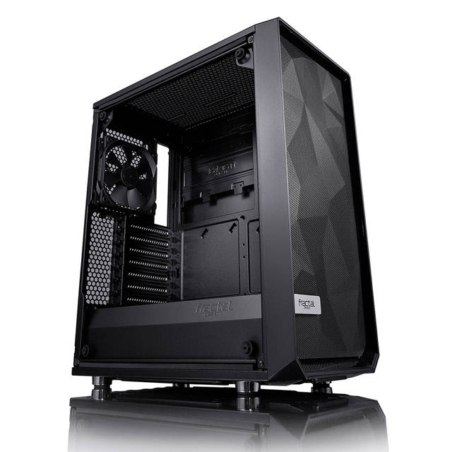 Fractal Design Meshify C No Power Supply Atx Mid Tower Fd-Ca-Mesh-C-Bko