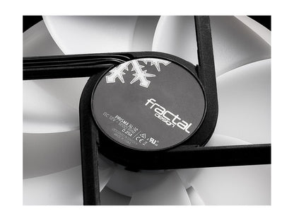Fractal Design Prisma Sl-12 120Mm White Led Long Life Sleeve Bearing Computer Case Fan
